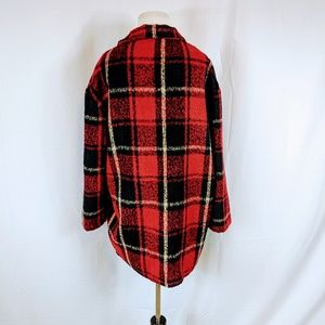 Hers & Mine Jackets & Coats - Hers & Mine Plaid Oversized Peacoat Hers & Mine Jackets & Coats - Hers & Mine Plaid Oversized Peacoat